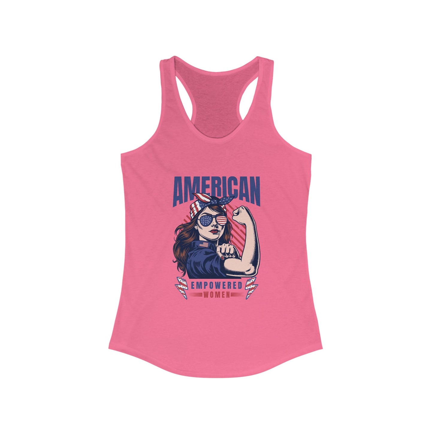 Women's Racerback Tank : American Empowered Women