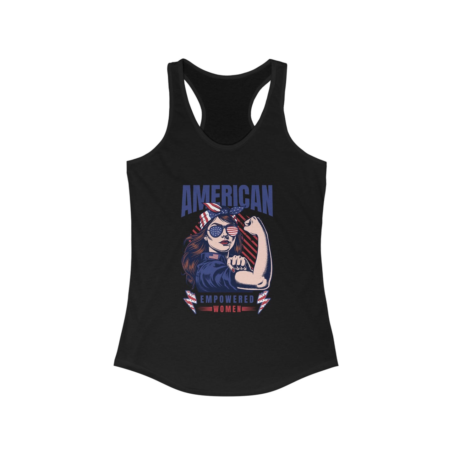 Women's Racerback Tank : American Empowered Women