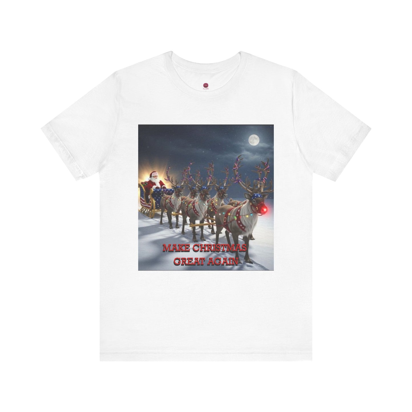 Christmas Reindeer Tee — "Make Christmas Great Again" Holiday T-Shirt