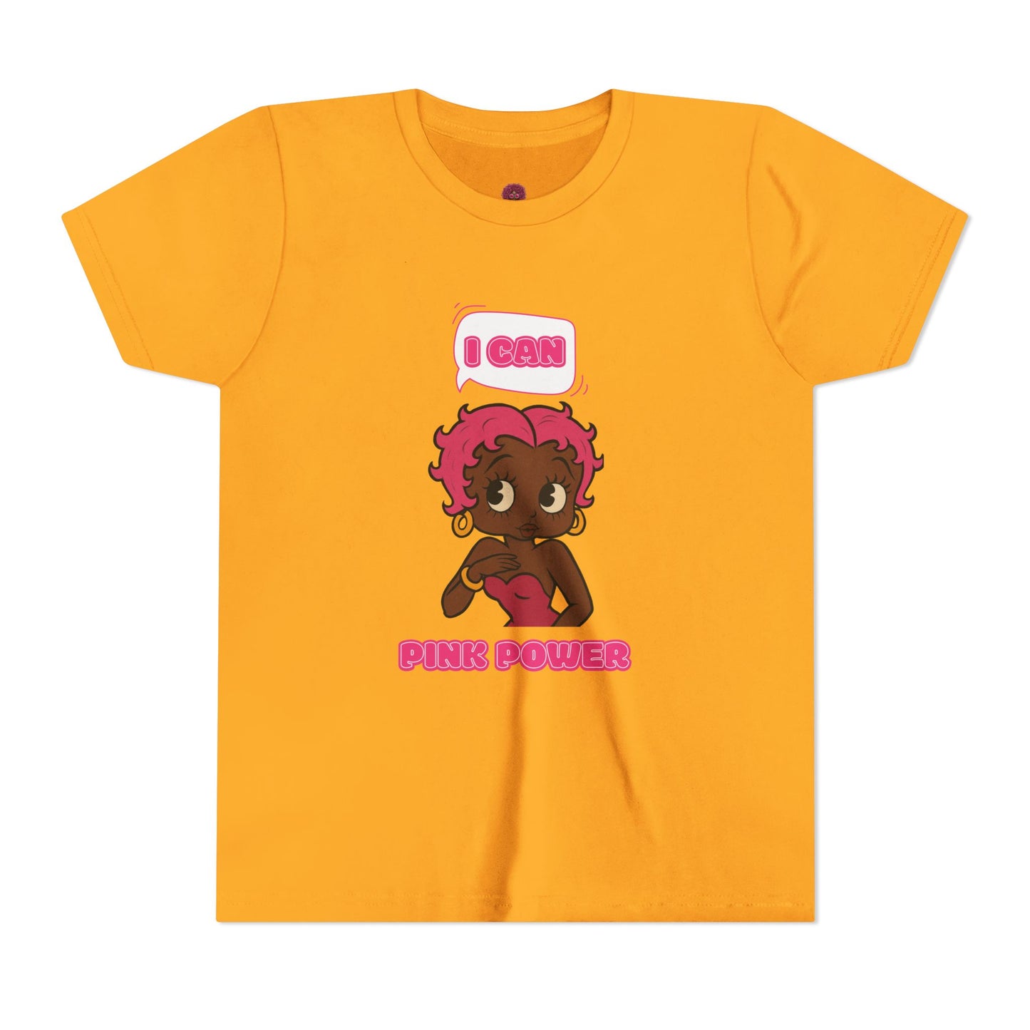 Empowering Youth Tee - "I Can" Pink Power Graphic Tee, Kids Inspirational Shirt, Motivational T-Shirt, Girls Fashion, Positive [...]