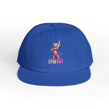 Gym Rat Surf Cap, Fun Baseball Hat, Casual Summer Accessory, Gym Accessory, Active Lifestyle Hat