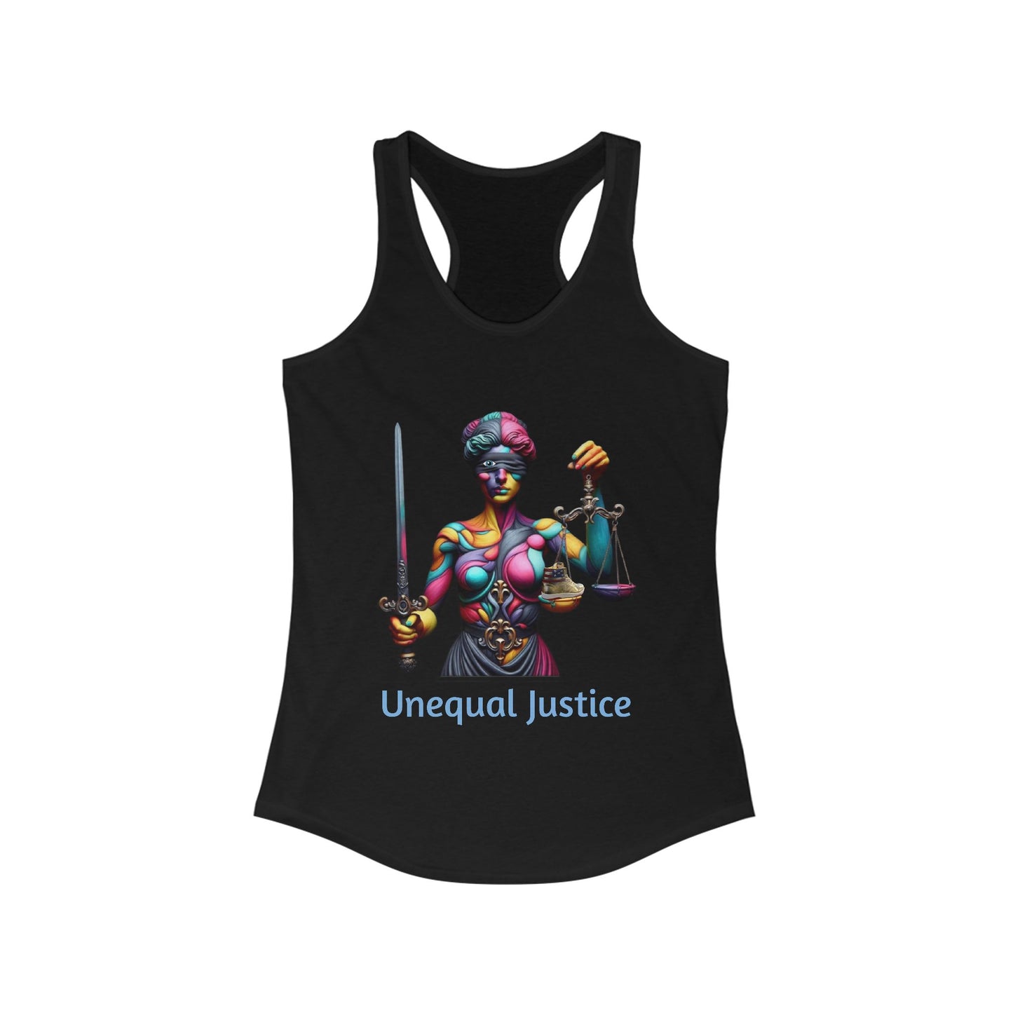 Unequal Justice Women's Racerback Tank Top