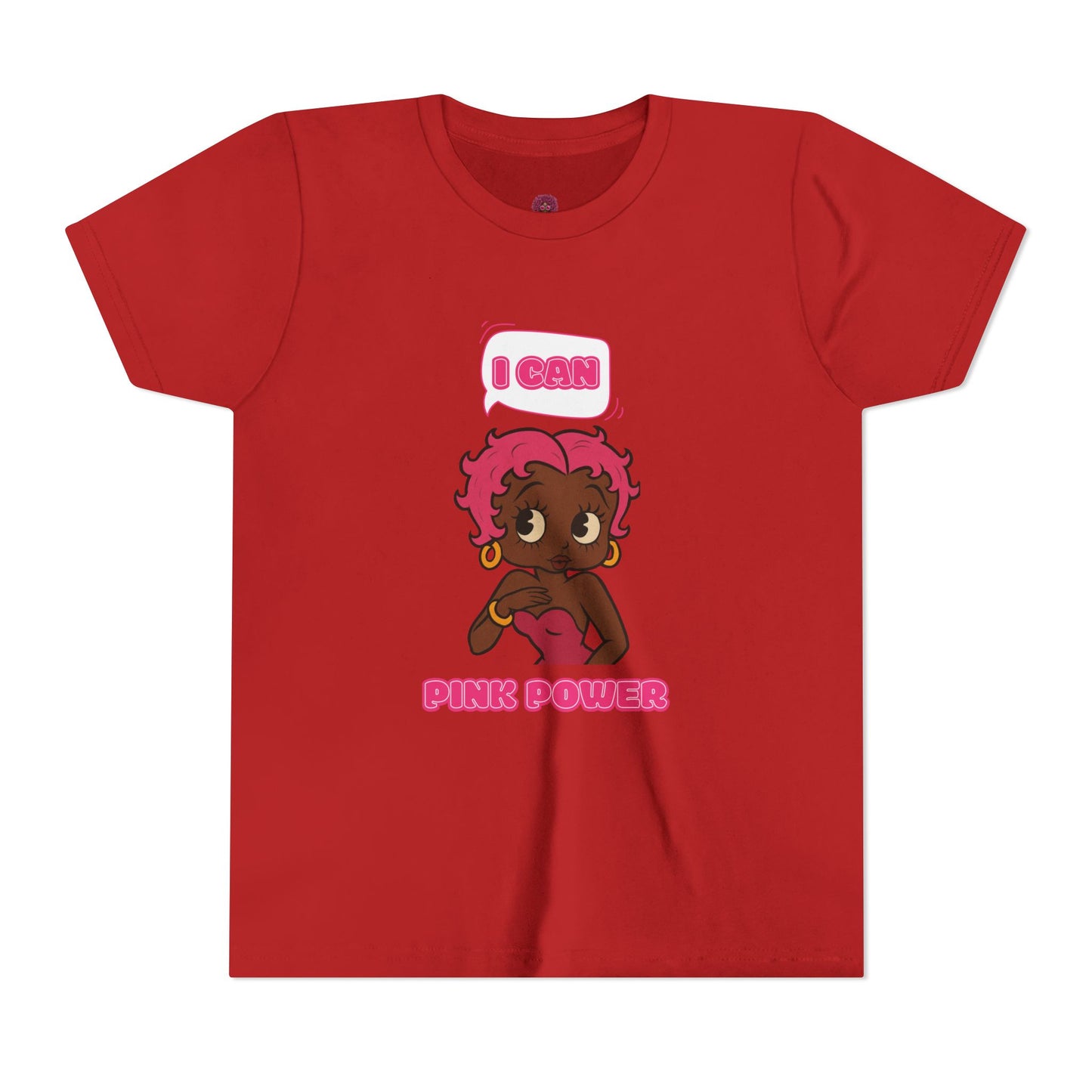 Empowering Youth Tee - "I Can" Pink Power Graphic Tee, Kids Inspirational Shirt, Motivational T-Shirt, Girls Fashion, Positive [...]