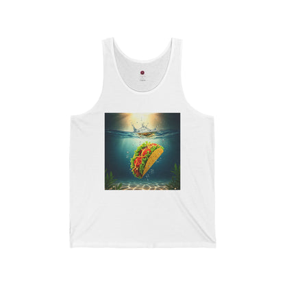 Taco Underwater Design - Opposition Graphic  Unisex Tank Top