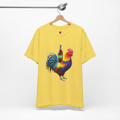 Colorful Koke On The Cock Graphic Unisex Tee-Pride