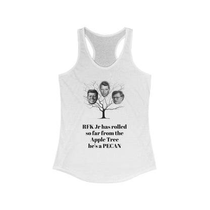 RFK Jr Is A Pecan Women's Racerback Tank top