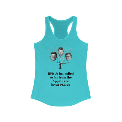 RFK Jr Is A Pecan Women's Racerback Tank top