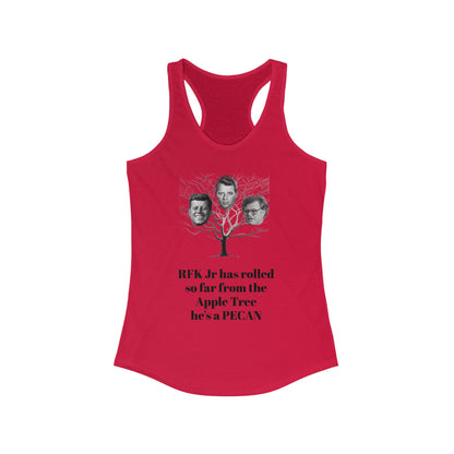 RFK Jr Is A Pecan Women's Racerback Tank top