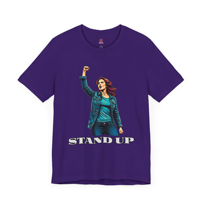 Empowerment Joins Unisex Tee - "Stand Up" & "We Will Stand Behind You" Back & Front