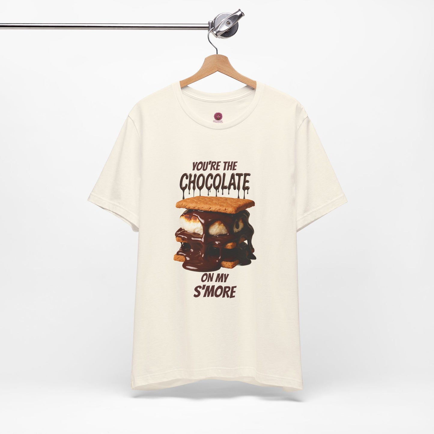 You're the Chocolate On My S'more Unisex Tee |Gift for Foodies, or Campfire Nights