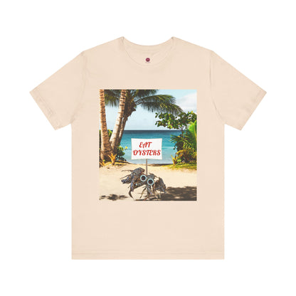 Eat Oysters Graphic Tee — Retro Seafood Vintage Shellfish T-Shirt