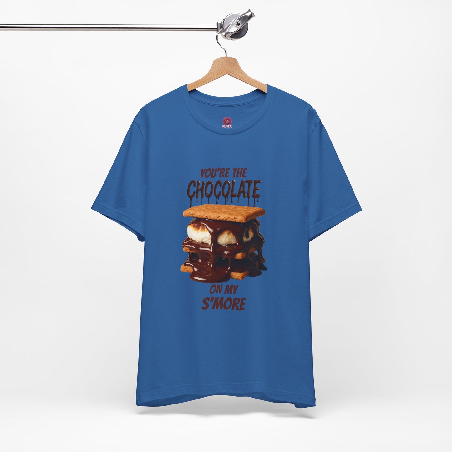 You're the Chocolate On My S'more Unisex Tee |Gift for Foodies, or Campfire Nights
