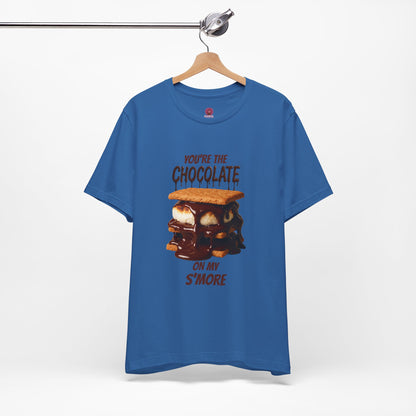 You're the Chocolate On My S'more Unisex Tee |Gift for Foodies, or Campfire Nights