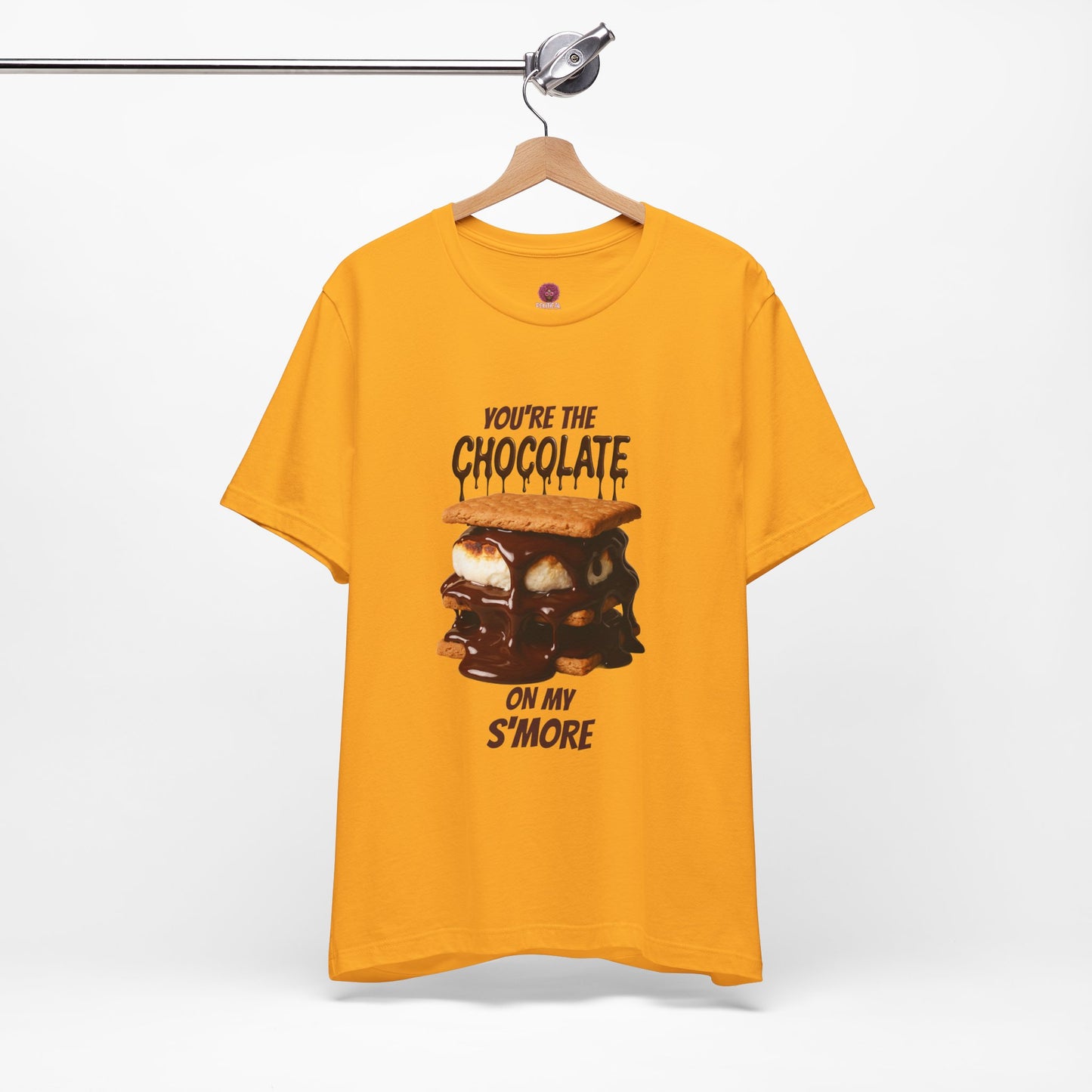 You're the Chocolate On My S'more Unisex Tee |Gift for Foodies, or Campfire Nights