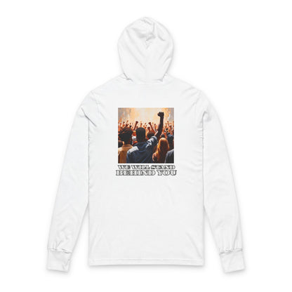 Empowerment Joins Unisex Long Sleeve Hoodrd  Tee - "Stand Up" & "We Will Stand Behind You"