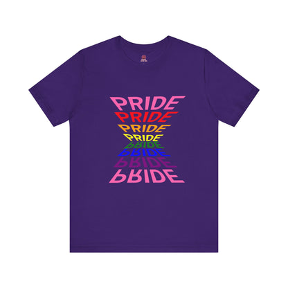 "Pride" Graphic Tee, Unisex Pride Shirt, LGBTQ+ Awareness Top