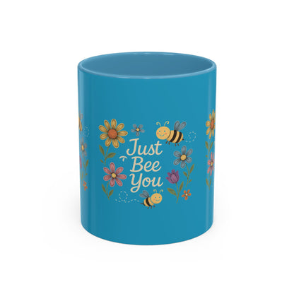 Just Bee You Ceramic Coffee Mug | Inspirational Mug for Tea Lovers, Gift for Friends, Pride Mug