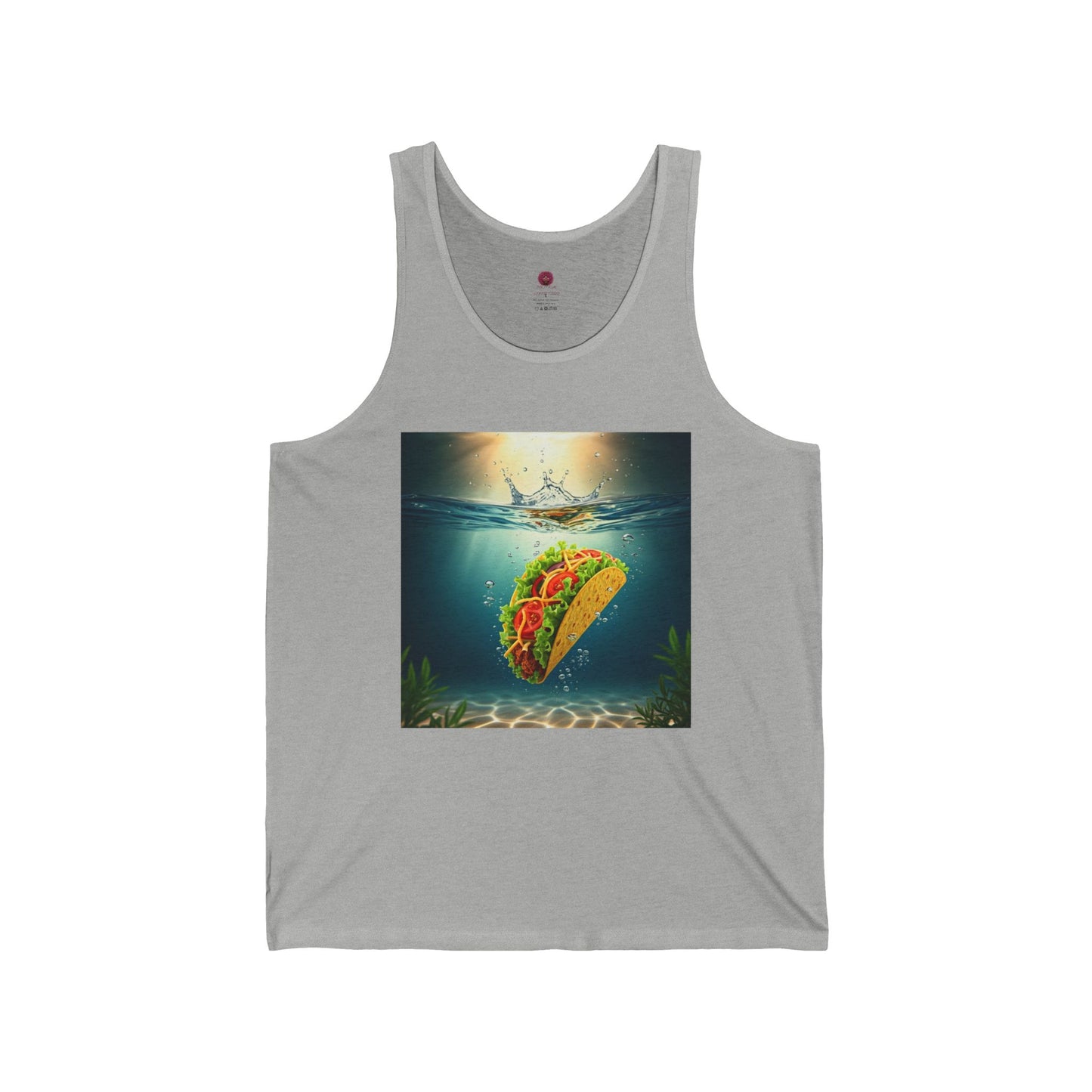 Taco Underwater Design - Opposition Graphic  Unisex Tank Top
