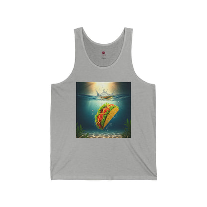 Taco Underwater Design - Opposition Graphic  Unisex Tank Top