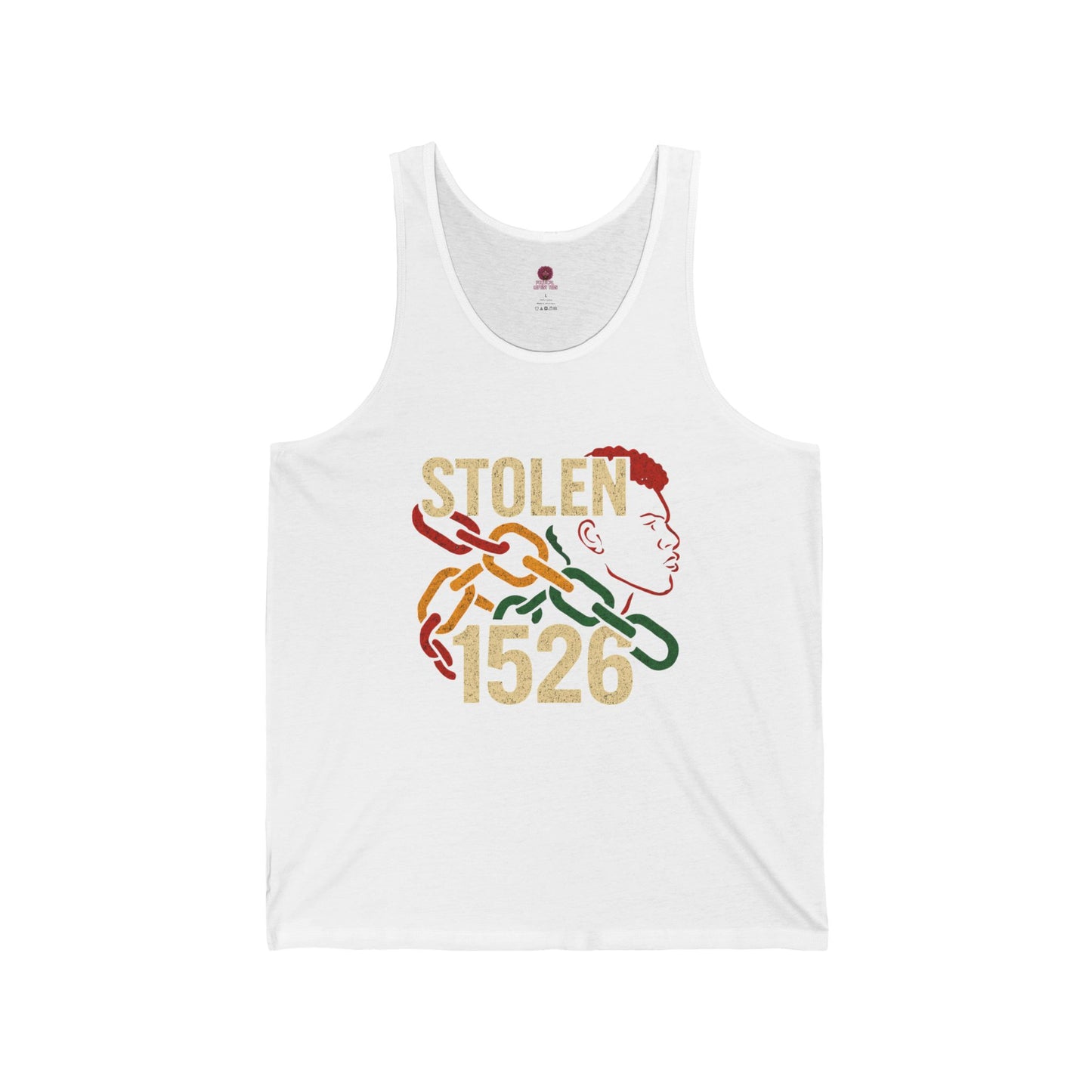 'Stolen 1526' Design, Casual Streetwear, Unisex Tank Top, Empowerment Fashion