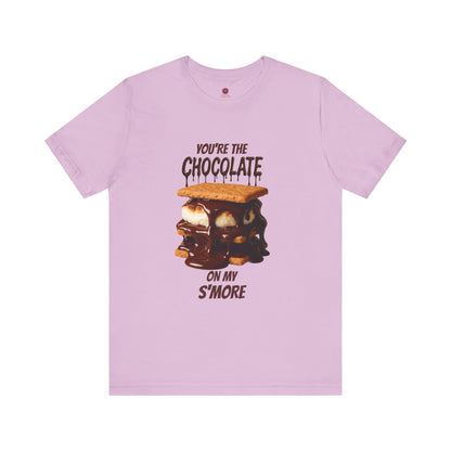 You're the Chocolate On My S'more Unisex Tee |Gift for Foodies, or Campfire Nights