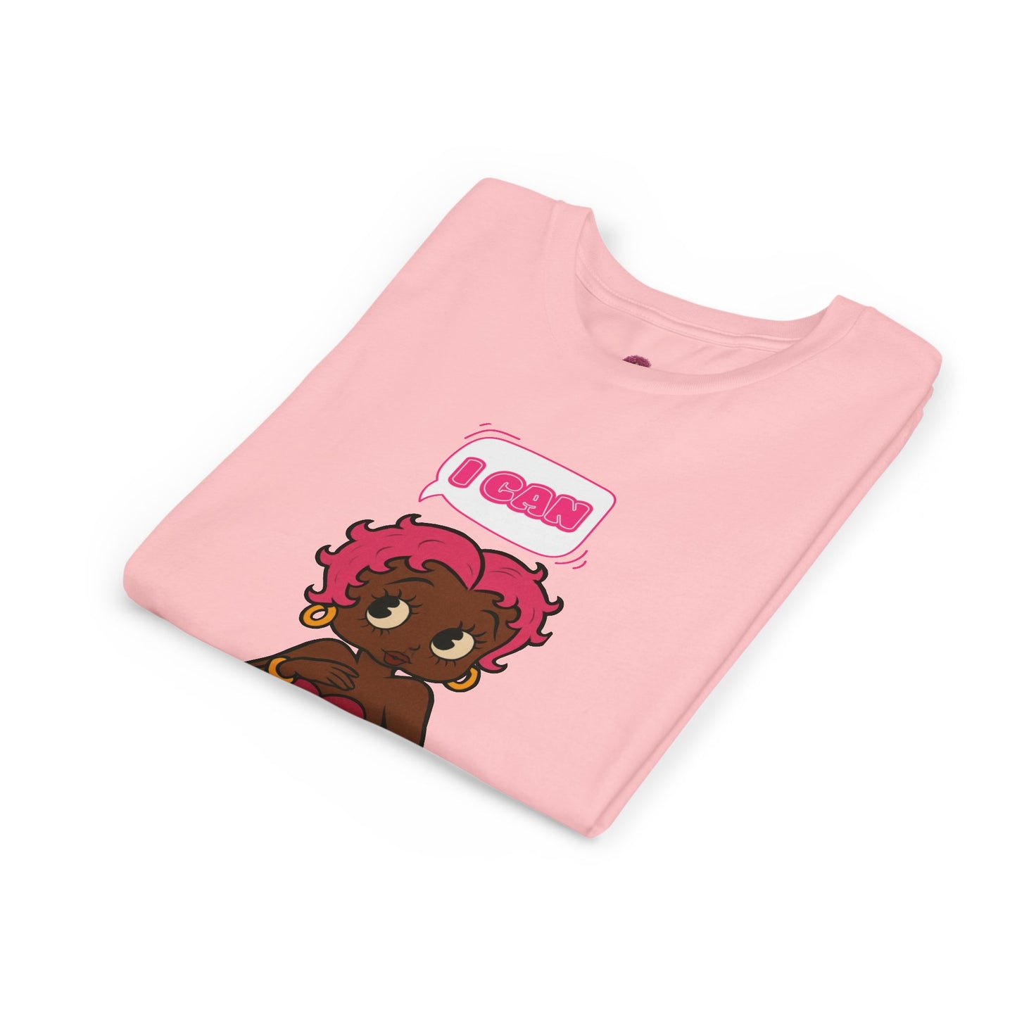 Empowering Youth Tee - "I Can" Pink Power Graphic Tee, Kids Inspirational Shirt, Motivational T-Shirt, Girls Fashion, Positive [...]