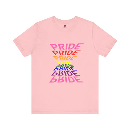 "Pride" Graphic Tee, Unisex Pride Shirt, LGBTQ+ Awareness Top
