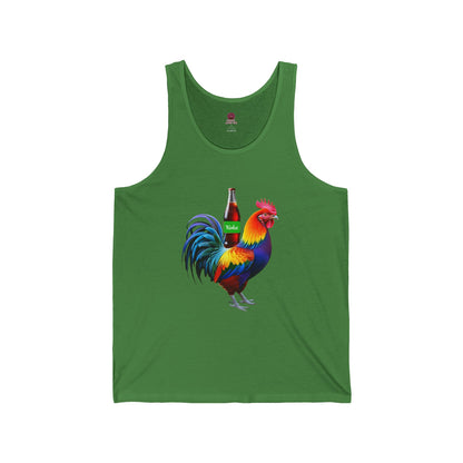 Colorful Koke On The Cock Graphic Unisex Tank Top-Pride