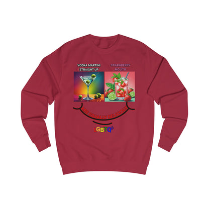 LGBTQ+ All Equally Delicious Cocktails Sweatshirt - Fun PrideChicago win Celebrations