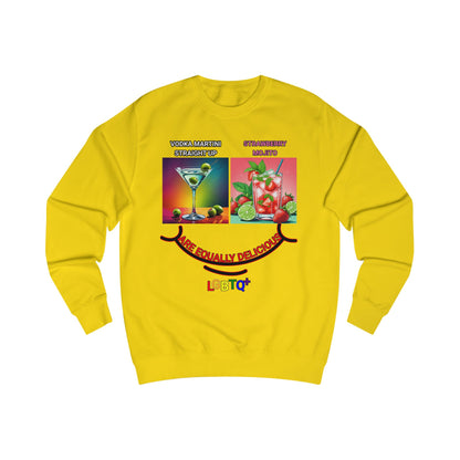 LGBTQ+ All Equally Delicious Cocktails Sweatshirt - Fun PrideChicago win Celebrations