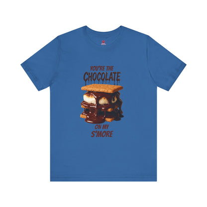 You're the Chocolate On My S'more Unisex Tee |Gift for Foodies, or Campfire Nights