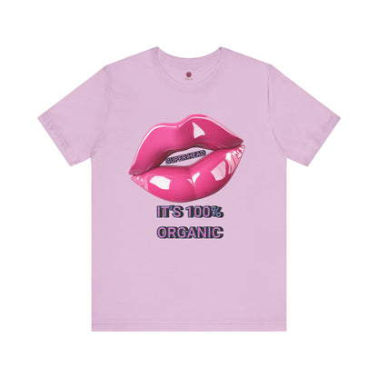 Super Head Gurl It's 100% Organic UnisexTee, Fun Graphic T-Shirt, Stylish Everyday Top