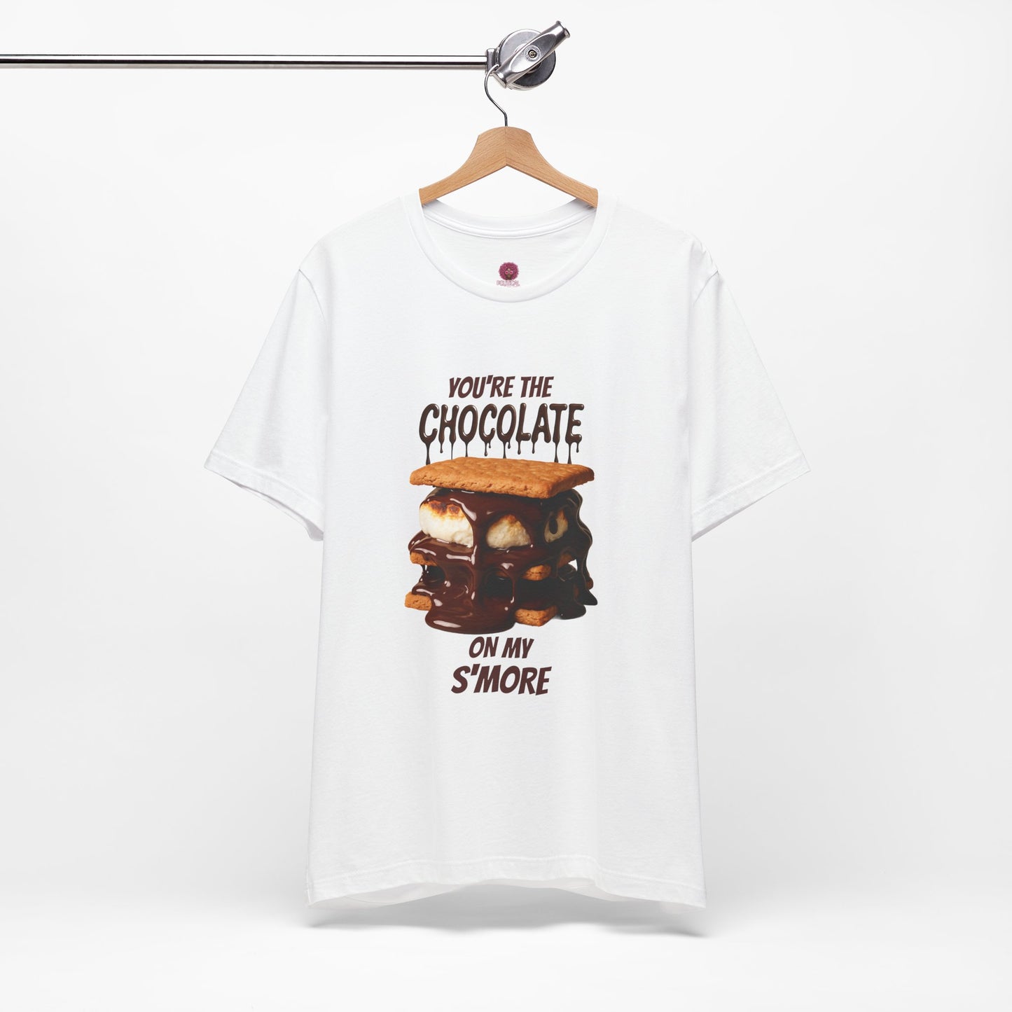 You're the Chocolate On My S'more Unisex Tee |Gift for Foodies, or Campfire Nights