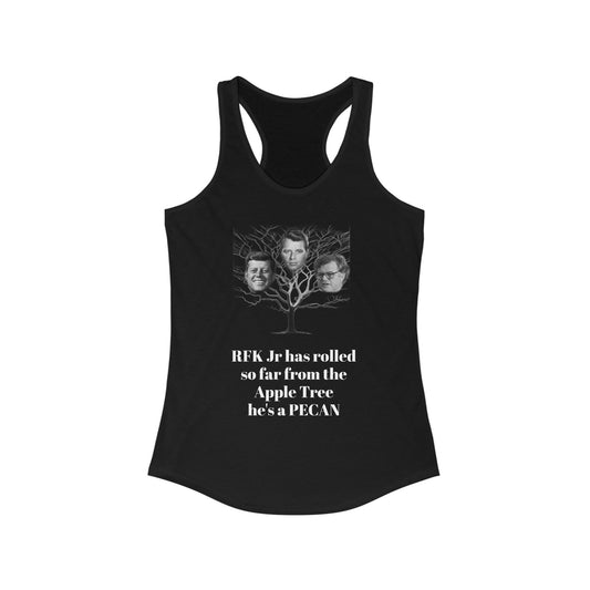 RFK Jr Is A Pecan Women's Racerback Tank top