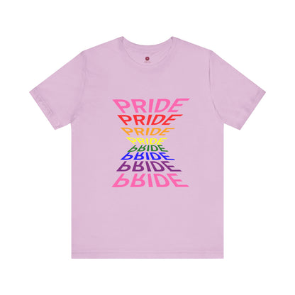 "Pride" Graphic Tee, Unisex Pride Shirt, LGBTQ+ Awareness Top