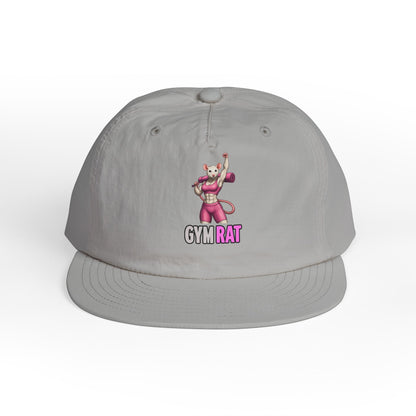 Gym Rat Surf Cap, Fun Baseball Hat, Casual Summer Accessory, Gym Accessory, Active Lifestyle Hat
