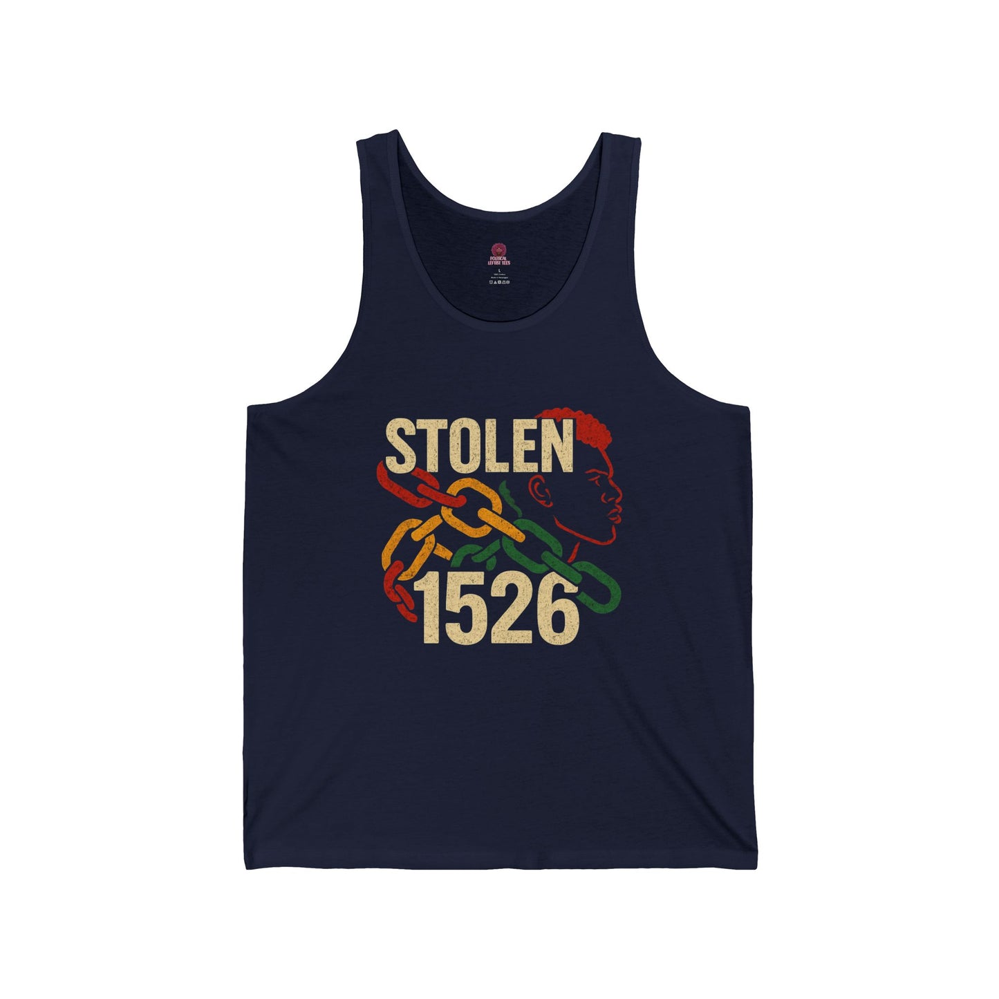 'Stolen 1526' Design, Casual Streetwear, Unisex Tank Top, Empowerment Fashion