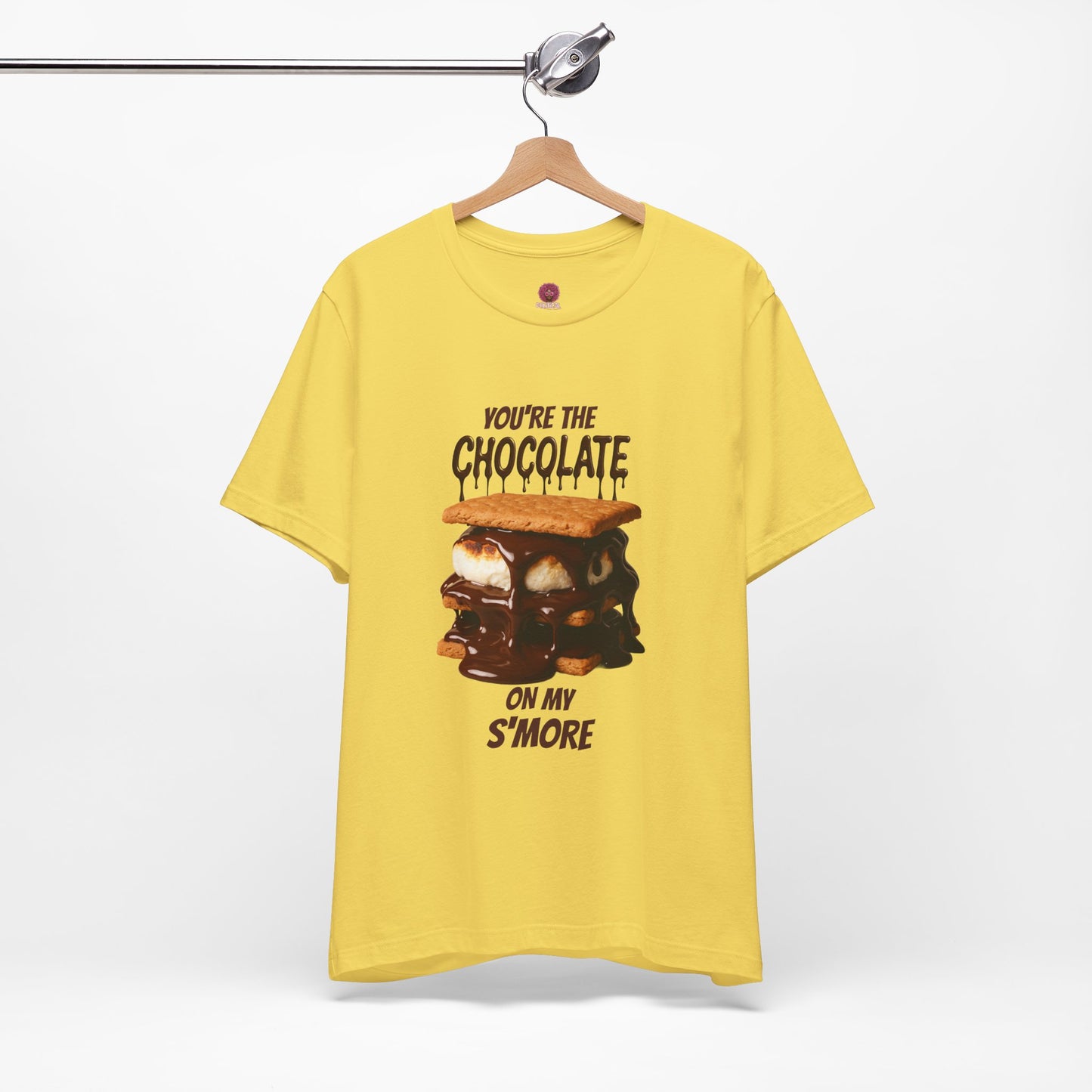 You're the Chocolate On My S'more Unisex Tee |Gift for Foodies, or Campfire Nights