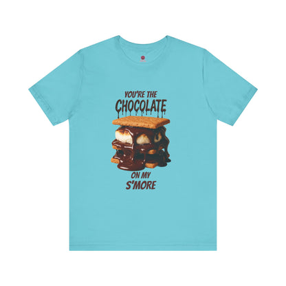 You're the Chocolate On My S'more Unisex Tee |Gift for Foodies, or Campfire Nights
