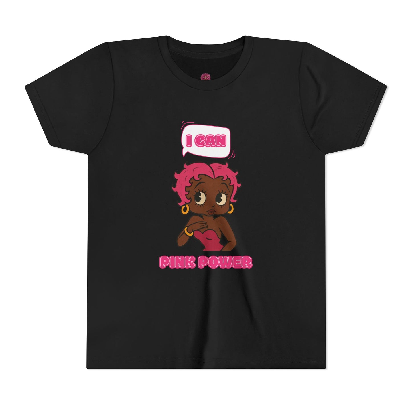 Empowering Youth Tee - "I Can" Pink Power Graphic Tee, Kids Inspirational Shirt, Motivational T-Shirt, Girls Fashion, Positive [...]