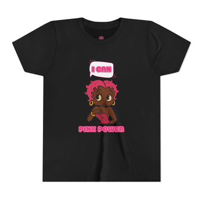 Empowering Youth Tee - "I Can" Pink Power Graphic Tee, Kids Inspirational Shirt, Motivational T-Shirt, Girls Fashion, Positive [...]