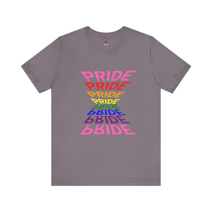 "Pride" Graphic Tee, Unisex Pride Shirt, LGBTQ+ Awareness Top