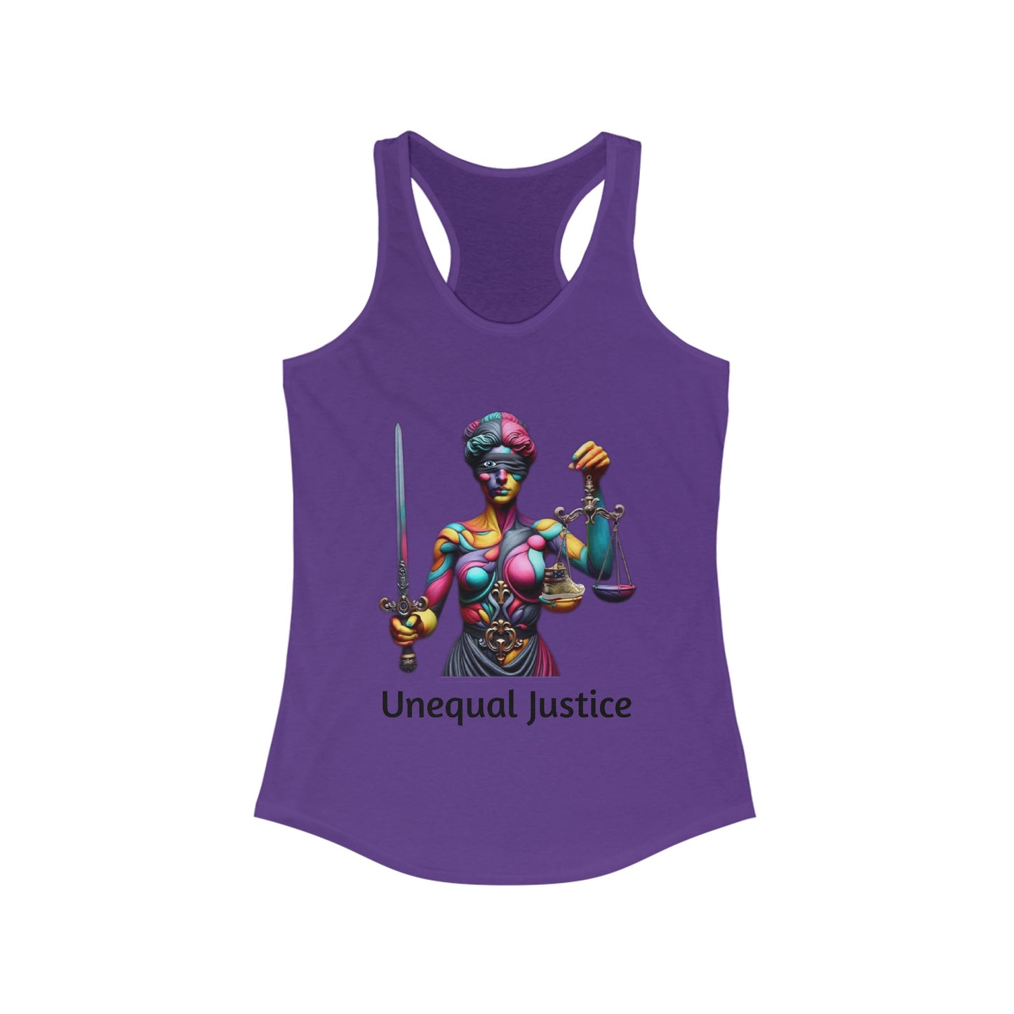 Unequal Justice Women's Racerback Tank Top