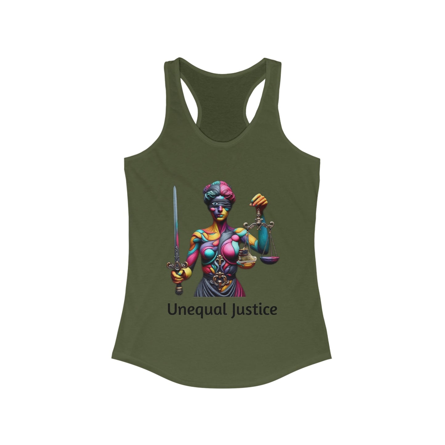 Unequal Justice Women's Racerback Tank Top