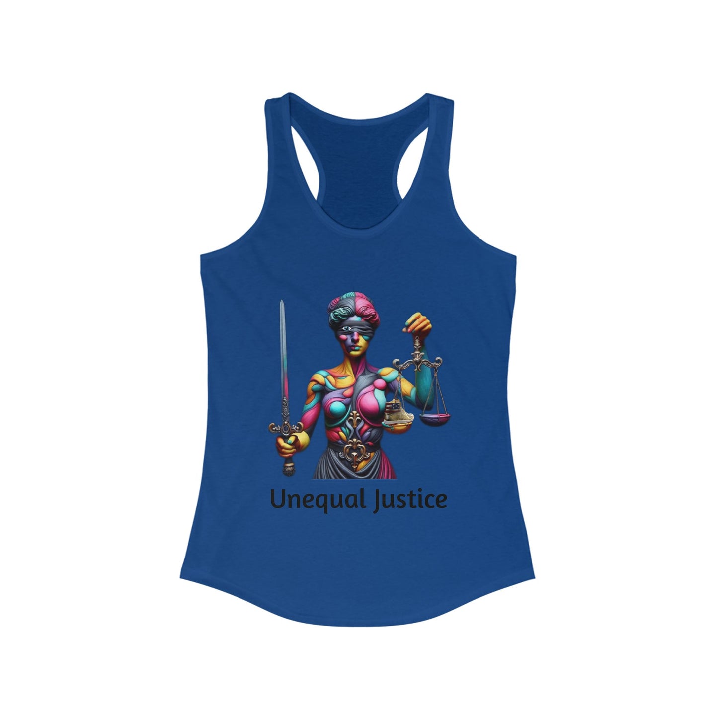 Unequal Justice Women's Racerback Tank Top