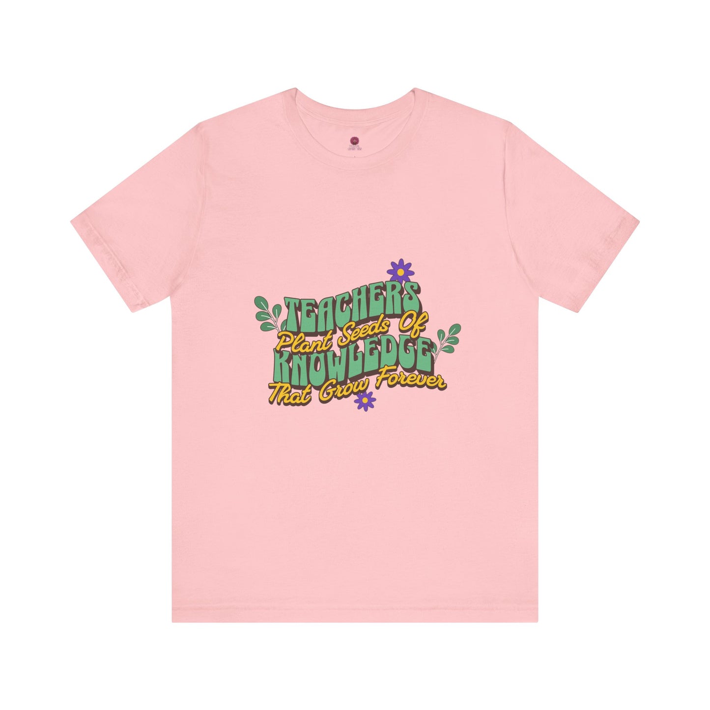 Teacher Appreciation Tee, Floral Teacher Shirt, Gift for Educators, Cute Teacher Gift, Spring Teacher Outfit