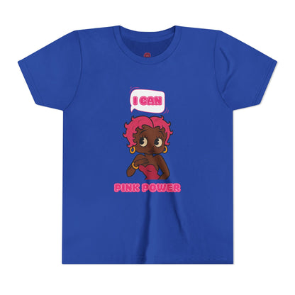 Empowering Youth Tee - "I Can" Pink Power Graphic Tee, Kids Inspirational Shirt, Motivational T-Shirt, Girls Fashion, Positive [...]