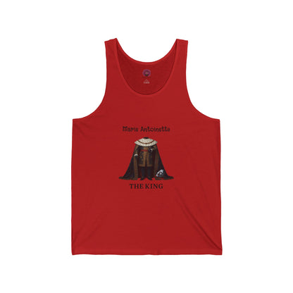 Marie Antoinette THE KING Unisex Tank Top
