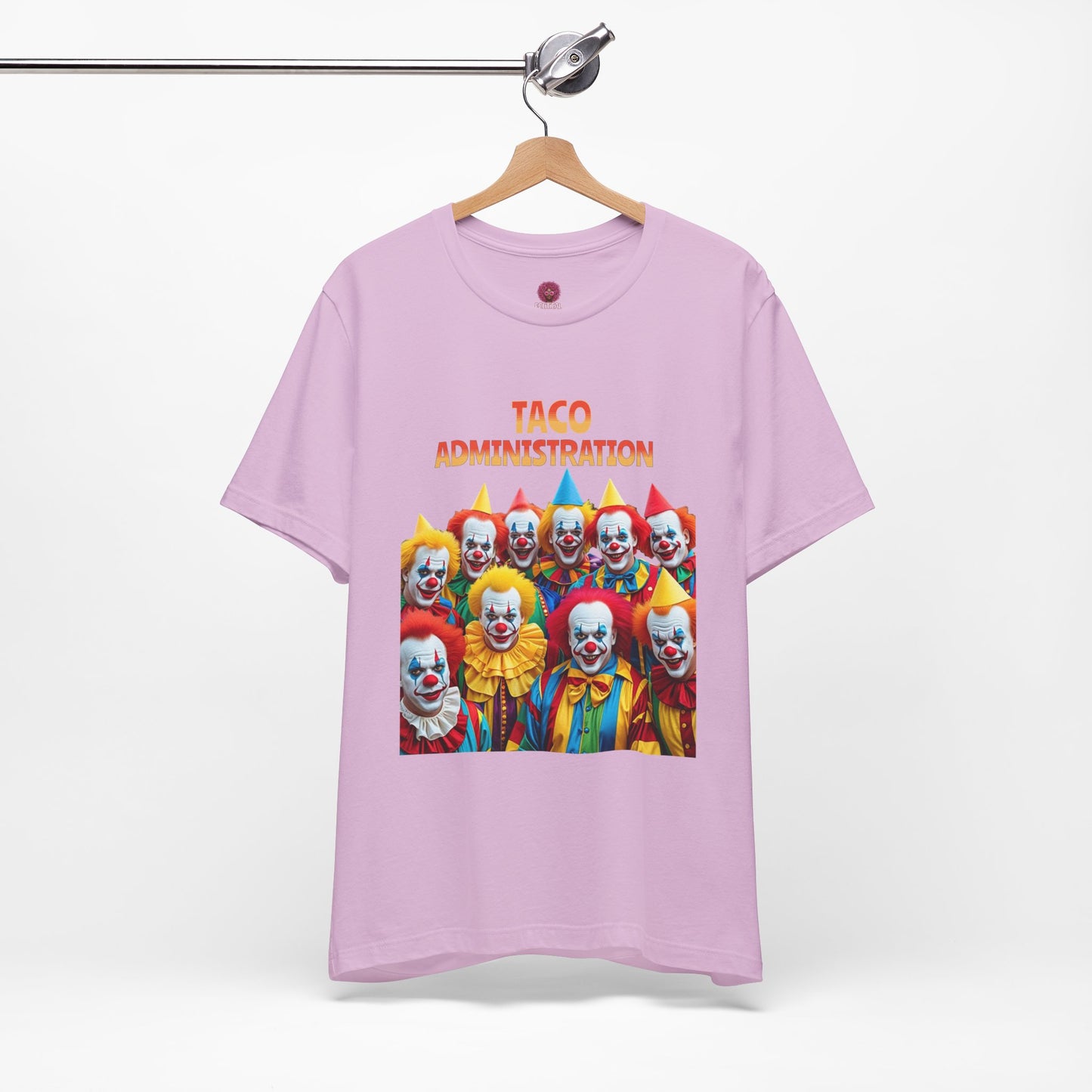 Funny Taco Administration Clown, Unisex Graphic Tee