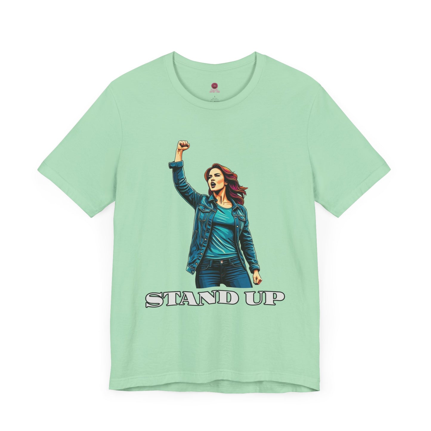 Empowerment Joins Unisex Tee - "Stand Up" & "We Will Stand Behind You" Back & Front